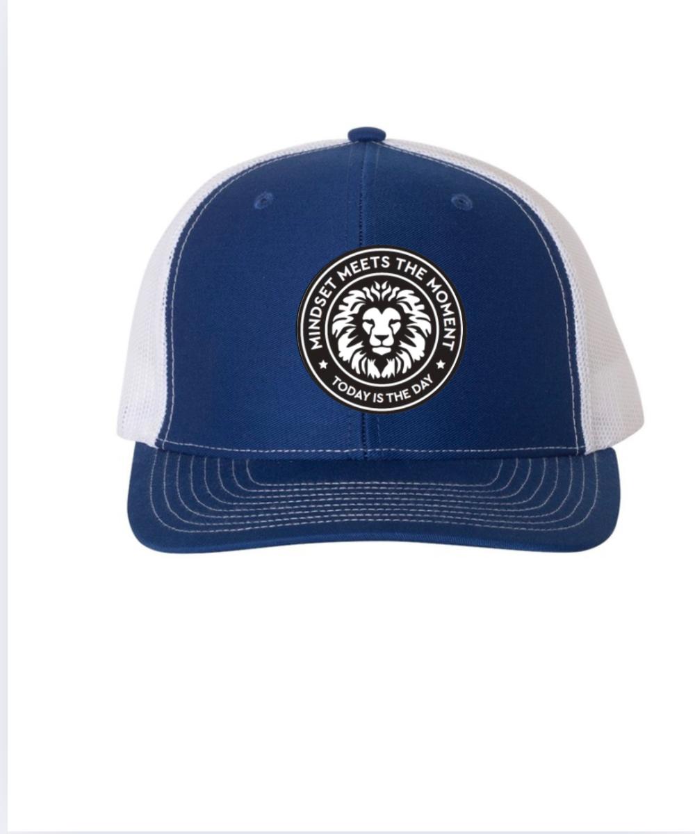 Logo cap - navy and white