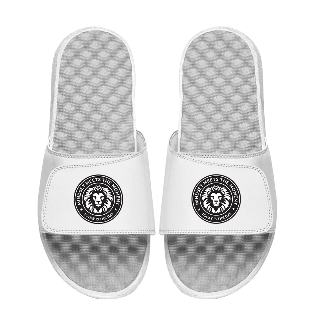 Logo Sandals White